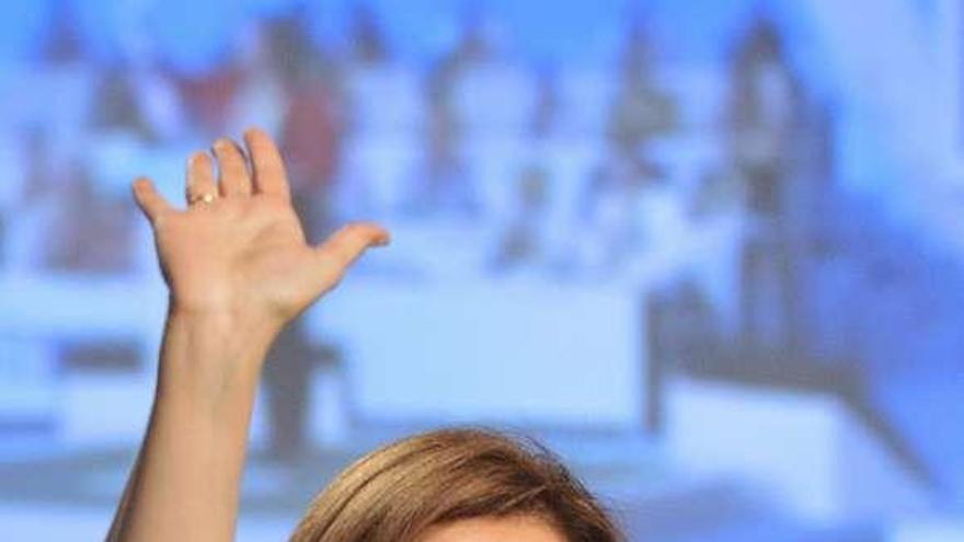 La ministra de Empleo, en un acto de partido en Andalucía. / m.a. molina