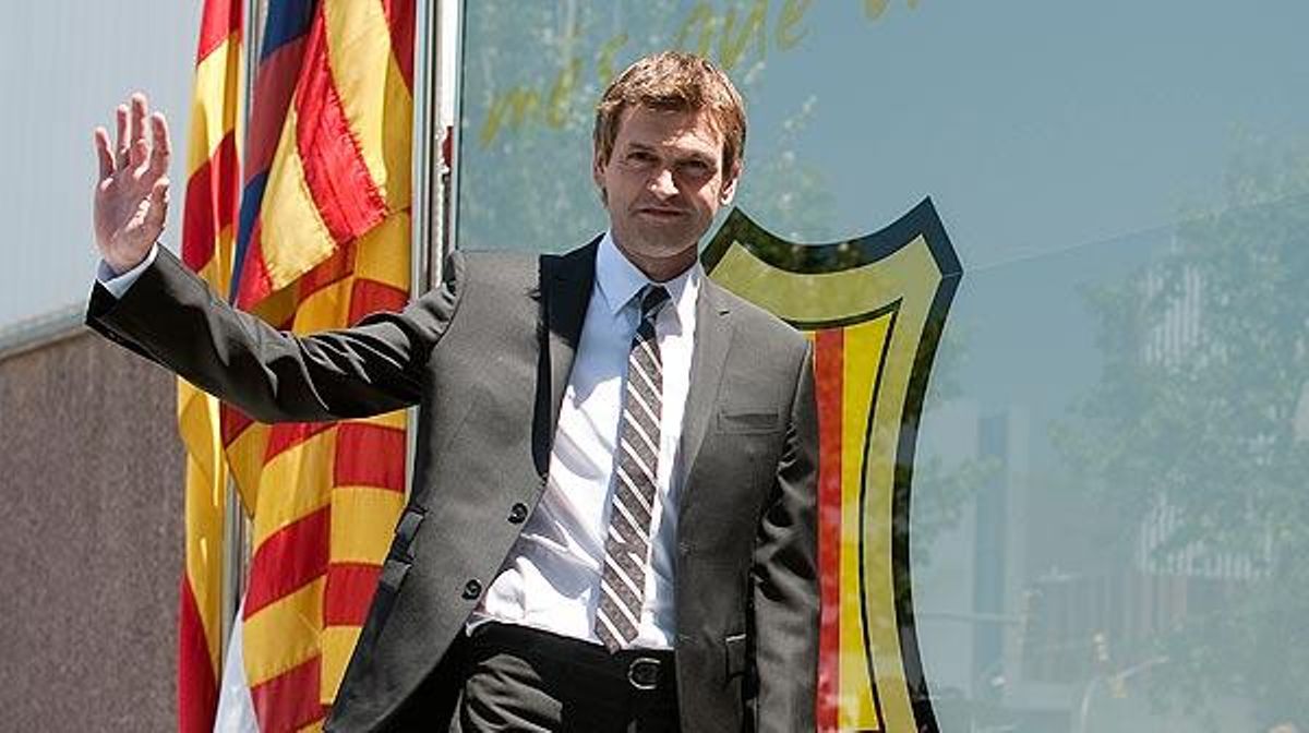El Barça presenta Tito Vilanova com a nou entrenador del Barça.