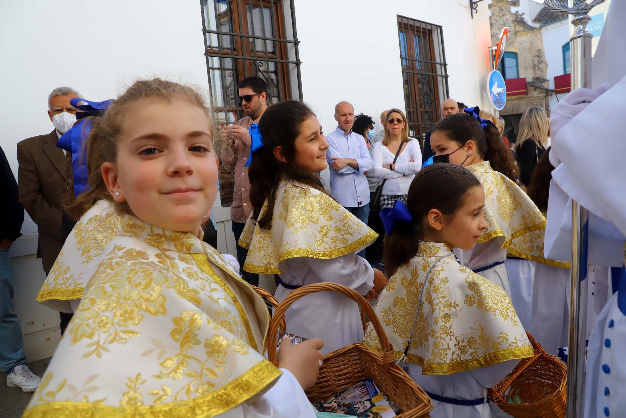 El Resucitado y la Virgen de la Alegría en las calles de Santa Marina