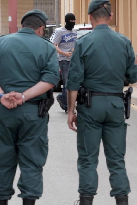 Redada antidroga de la Guardia Civil en Roche