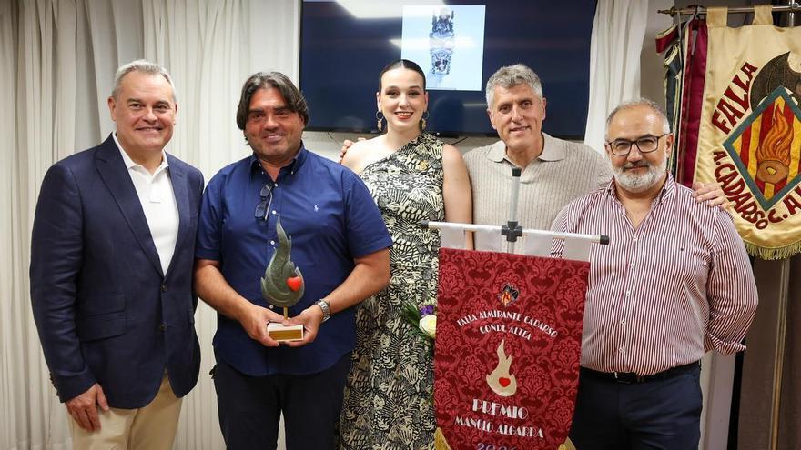 Entrega del premio Manuel Algarra al Ninot Indultat de las Fallas 2026