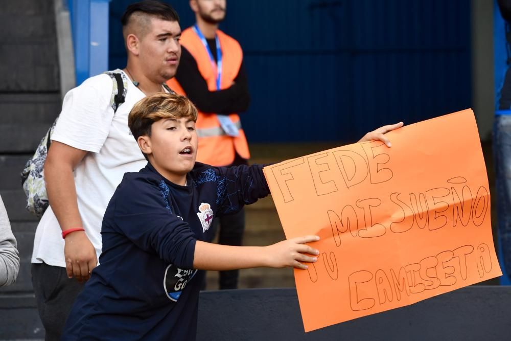 El Dépor golea al Corinthians en Riazor