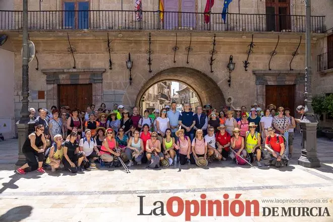 Personal del Servicio Murciano de Salud peregrina a Caravaca