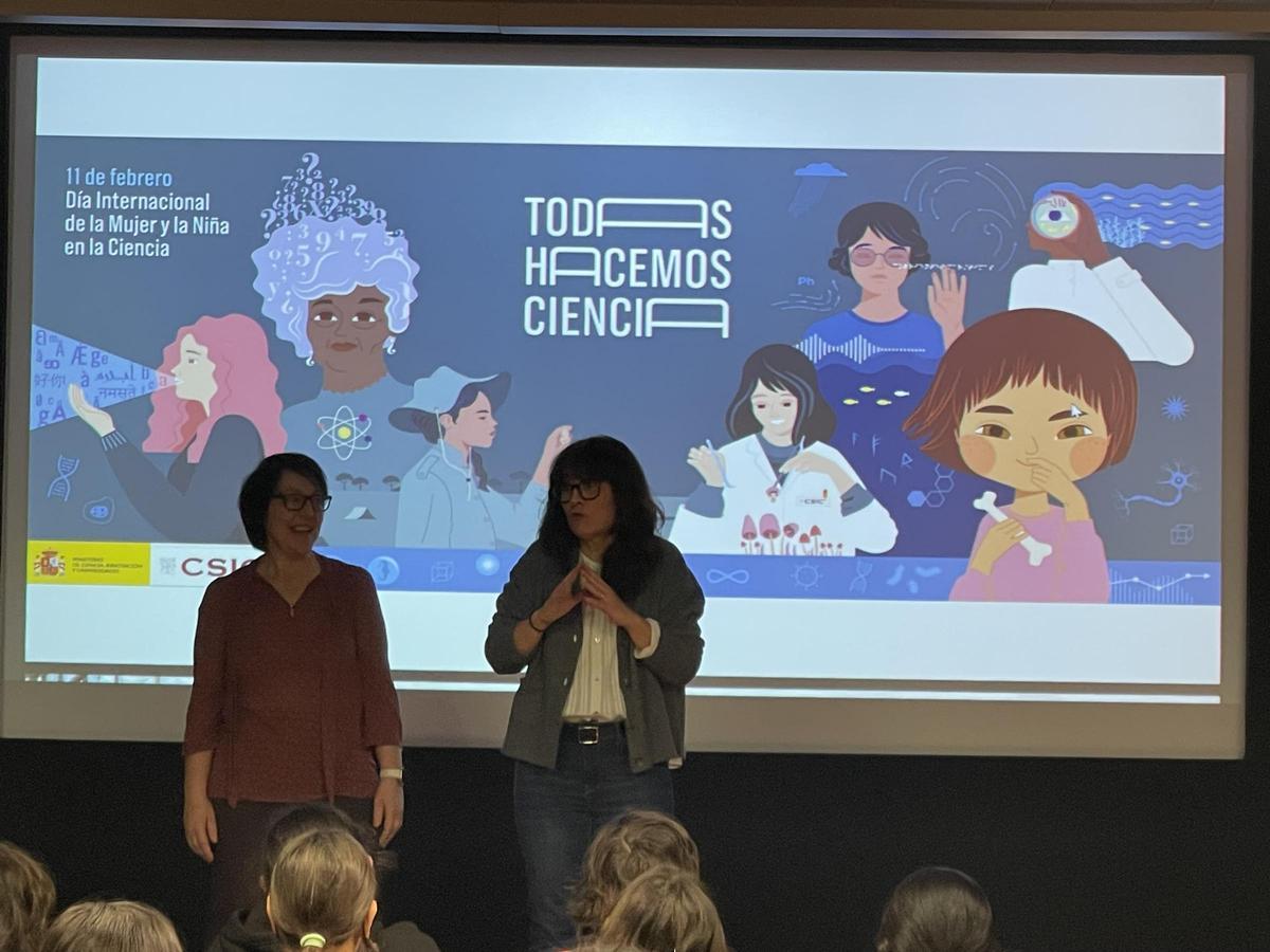 Eel alumnado de 5º de Primaria del CEIP Les Sitges de Burjassot fue al Instituto de Biología Molecular y Celular de Plantas.