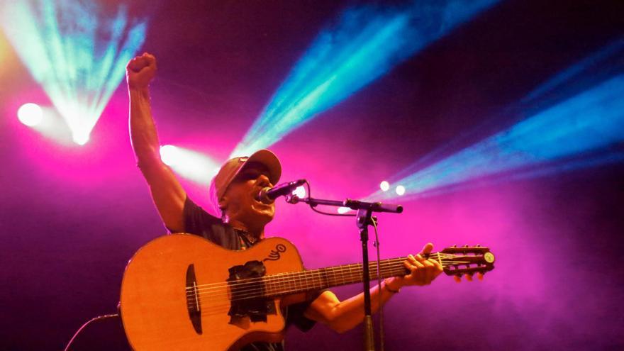 Manu Chao, en concierto.