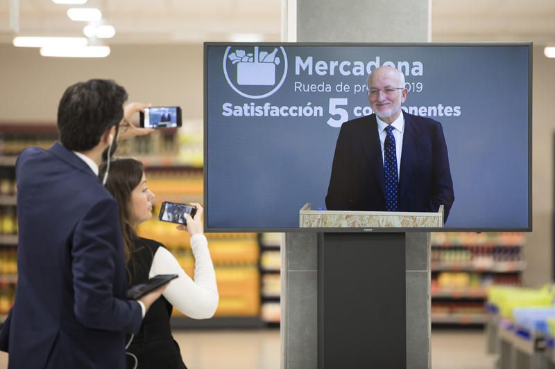 Mercadona sube sus ventas en 2019 y llega a 25.500 millones