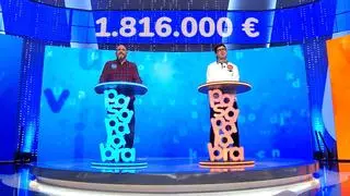 VÍDEO | Así ha sido el momento en el que Óscar Díaz ganaba el rosco y el bote de 1,8 millones de 'Pasapalabra'