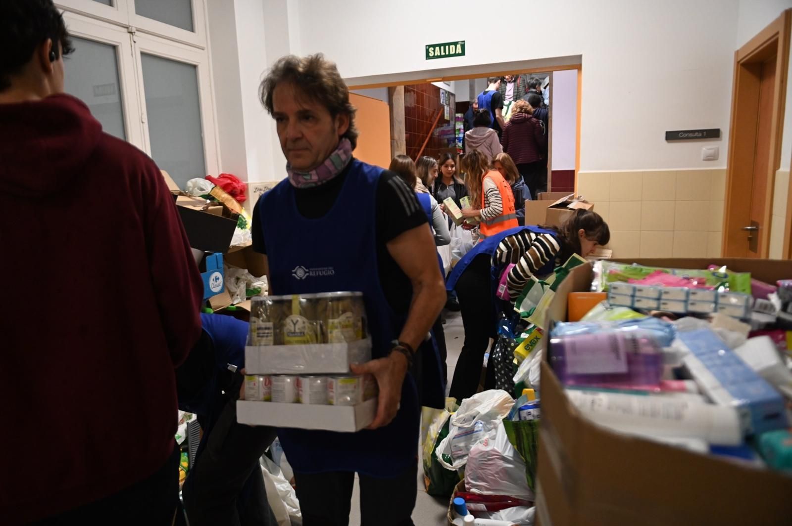 En imágenes | Campaña del Banco de Alimentos para ayudar a Valencia