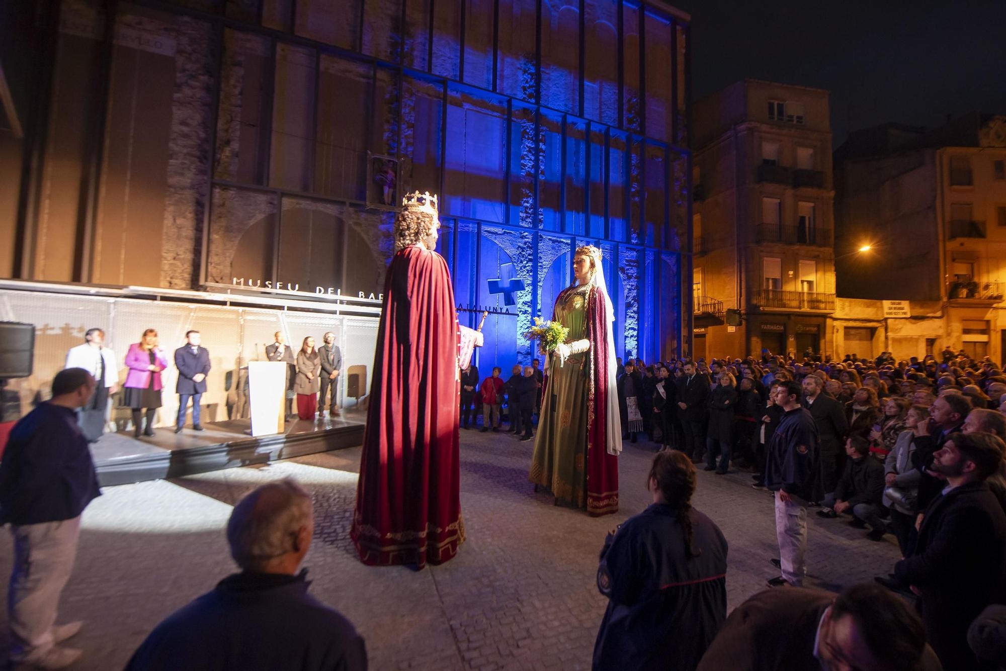 Les millors imatges de l'acte d'inauguració del Museu de Barroc de Manresa