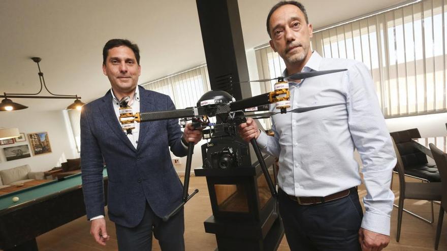 La asturiana GAM prestará servicios con drones para la multinacional Acciona