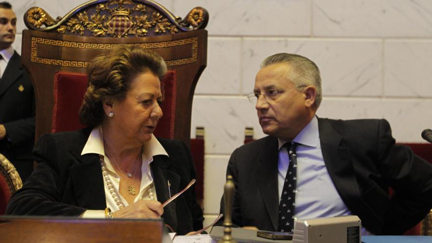 Rita Barberá y Miguel Domínguez.