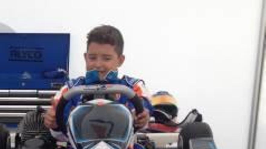 Iván Bataller corre la Copa de Campeones con su nuevo equipo, JPS-EKR Kart Racing