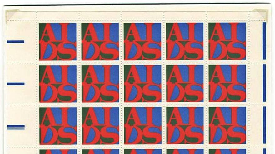 AIDS Stamps, de General Ideas.