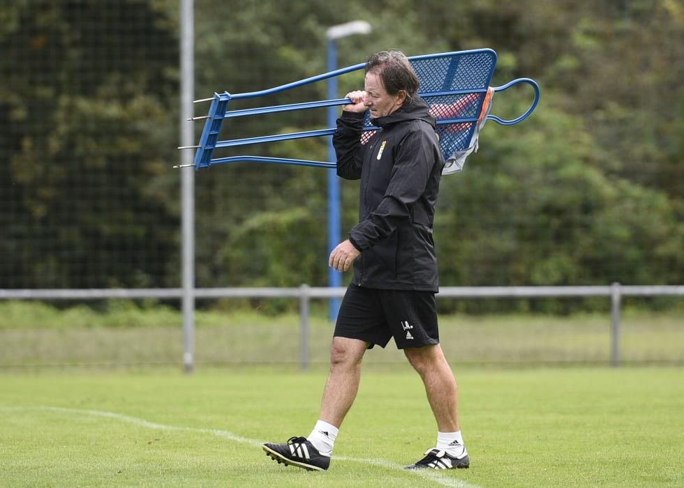 Entrenamiento del Oviedo