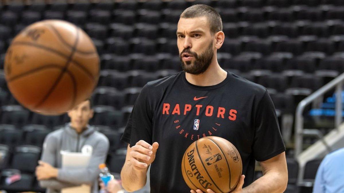 Marc Gasol, cómodo en los Raptors