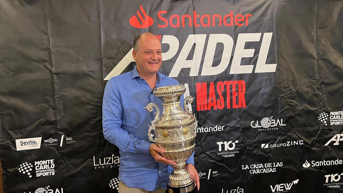 Fabrice Pastor es el presidente de A1 Padel