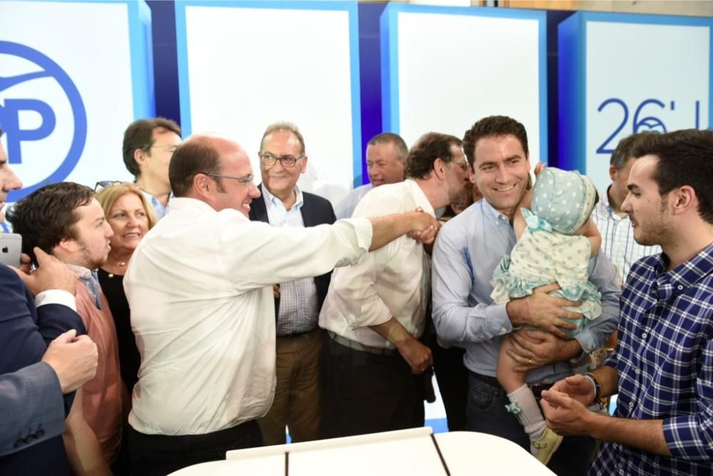 Mitin de Mariano Rajoy en el Auditorio de Murcia