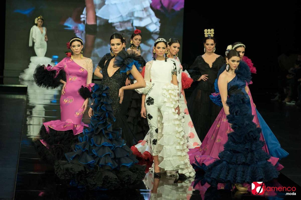 Diseños flamencos y taurinos de Emma Prieto, en Sevilla.