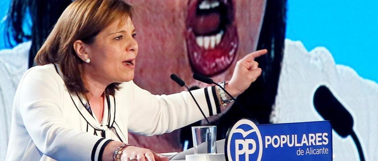 Isabel Bonig, durante un reciente acto del Partido Popular.