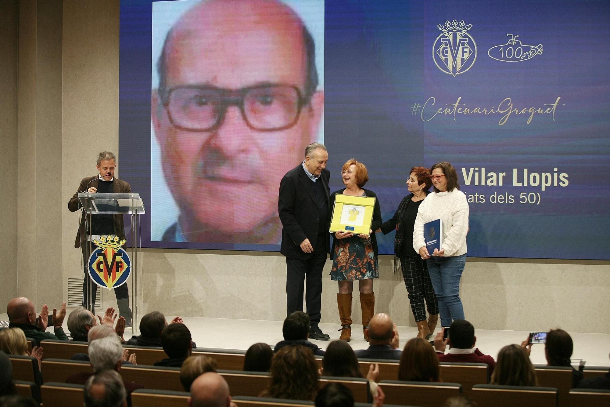 El homenaje a sus presidentes culmina los actos por el centenario del Villarreal