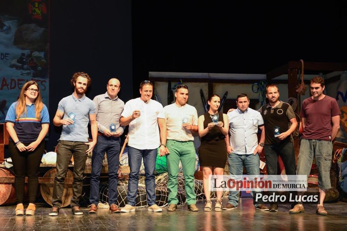 Acto de despedida del Descenso Cañón de Almadenes Acto de despedida del Descenso Cañón de Almadenes