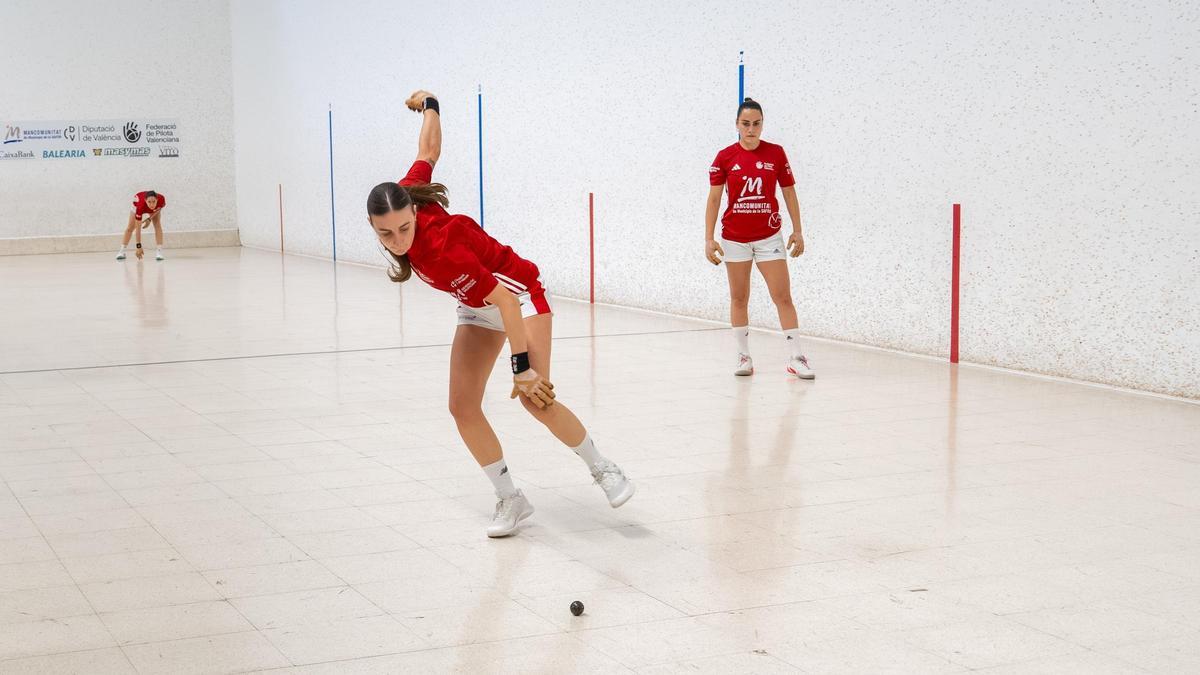 Patri, Natalia i Clara.