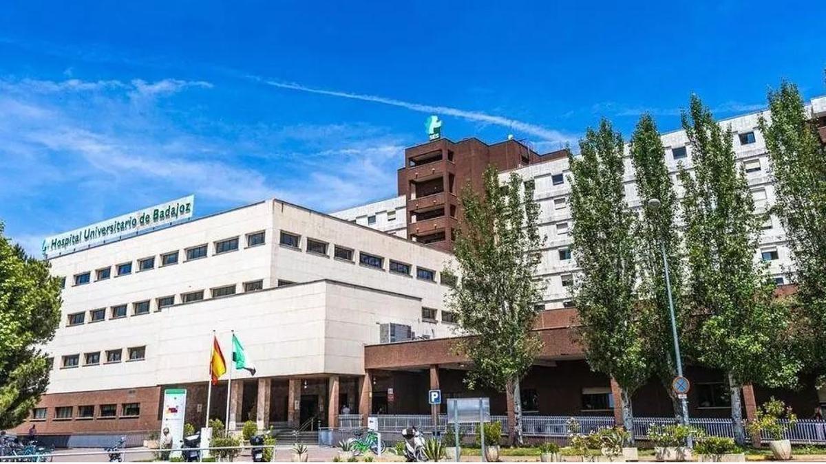 Hospital Universitario de Badajoz.