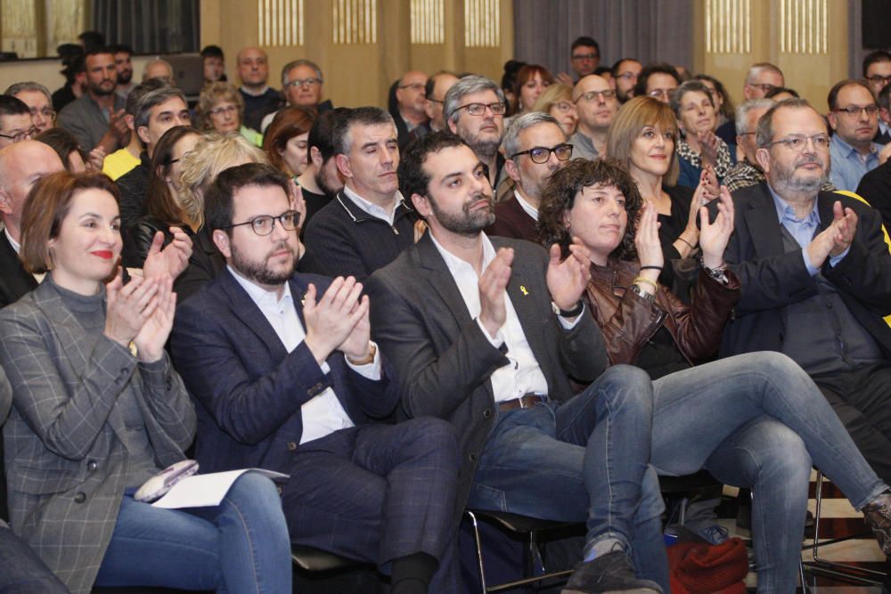 Presentació de Quim Ayats com a alcaldable d''ERC a Girona