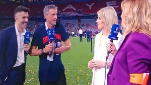 El momento divertido de Luis Enrique tras la final