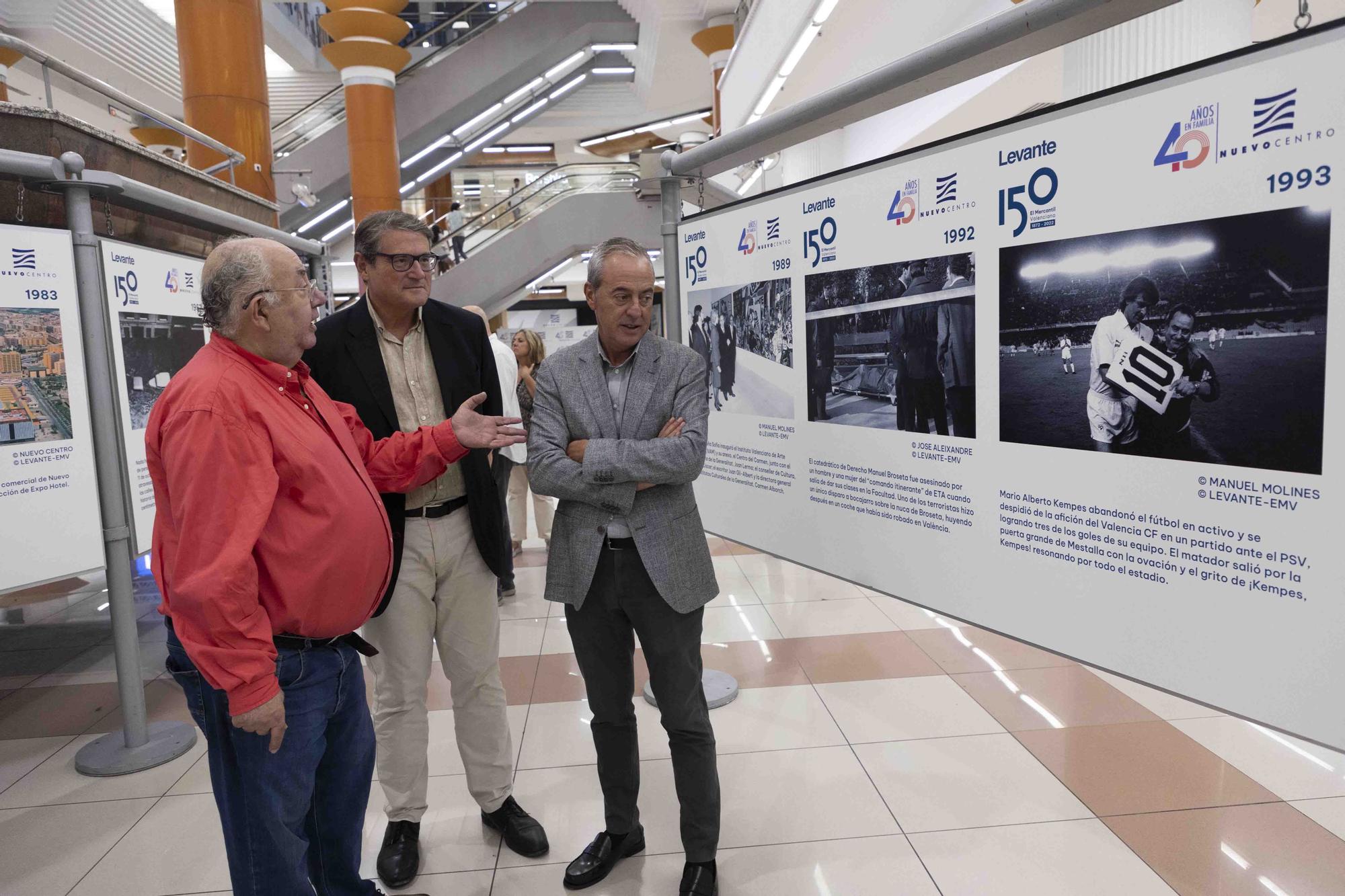 Inauguración de la exposición del 150 aniversario de Levante Emv