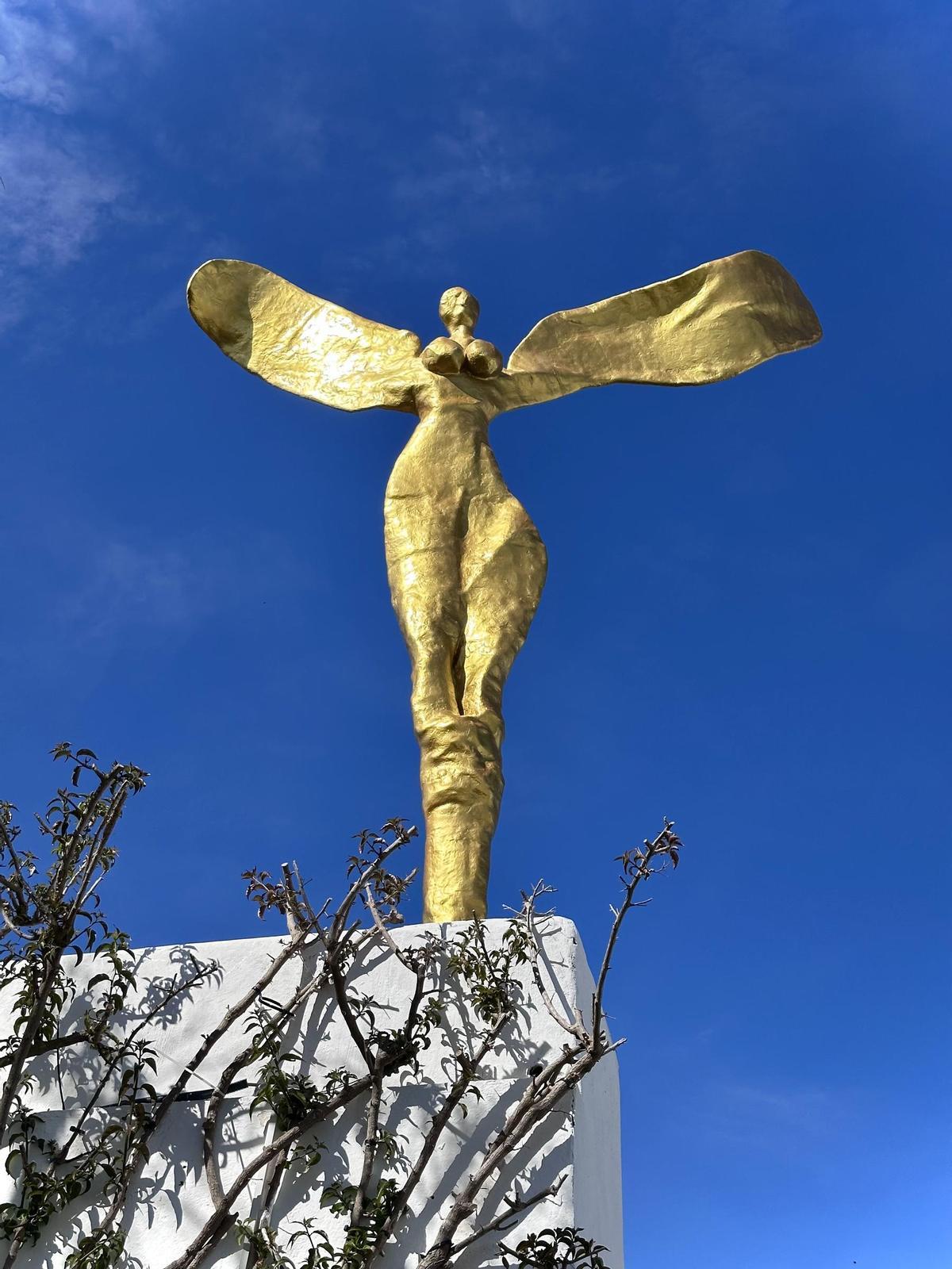 El ángel de El Clodenis.
