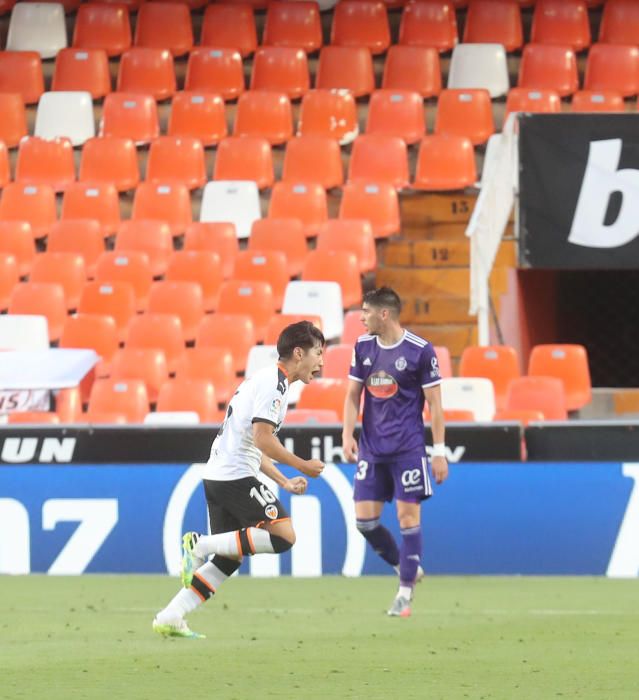 Las imágenes del Valencia CF - Valladolid