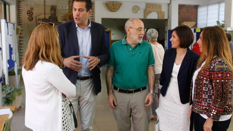 Alberto Castro, en el instituto María de Molina.