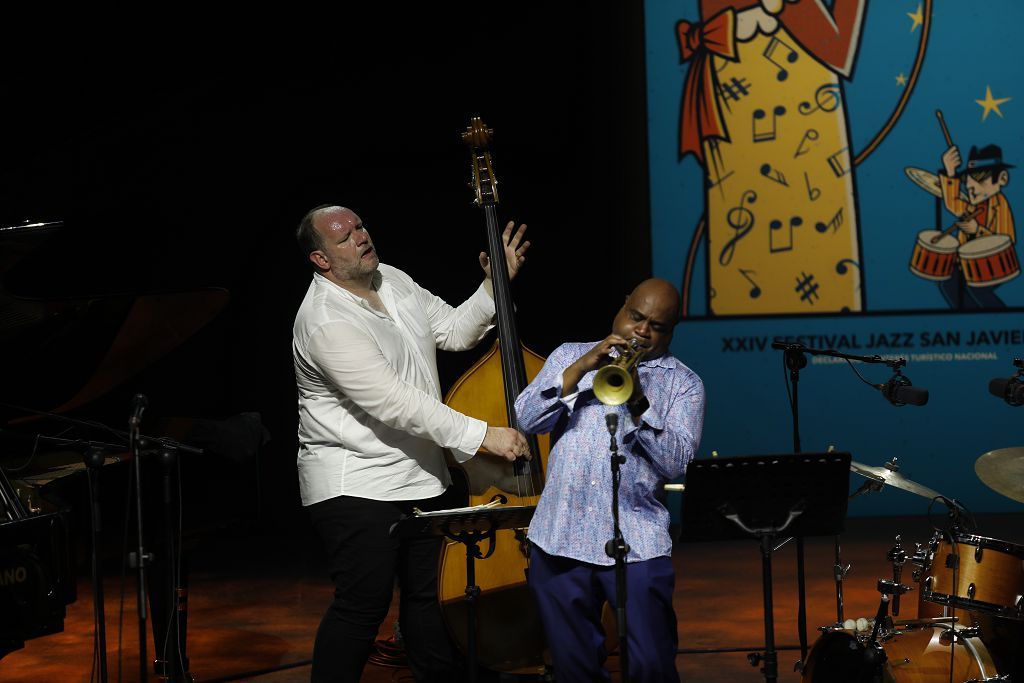 Actuación de Terell Stafford & Bruce Barth Trio en el Jazz San Javier