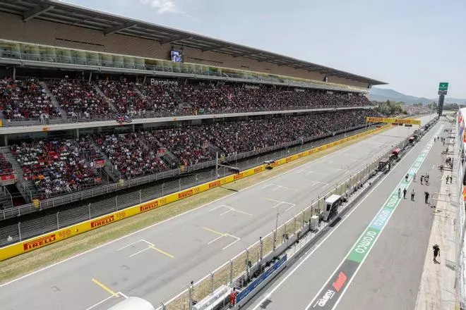 Las mejores imágenes de la primera jornada del GP de España de F1