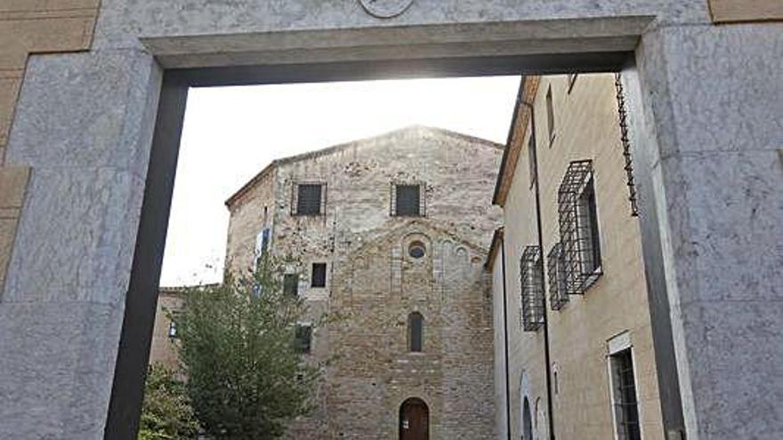 L&#039;entrada al monestir, en una imatge d&#039;arxiu.