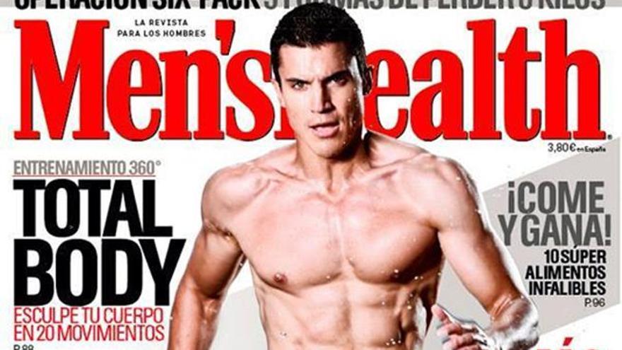 Álex González en la portada de &#039;Men&#039;s Health&#039;.