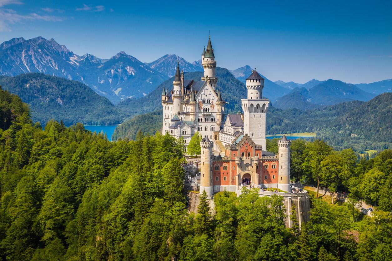 El castillo de Neuschwanstein en Alemania
