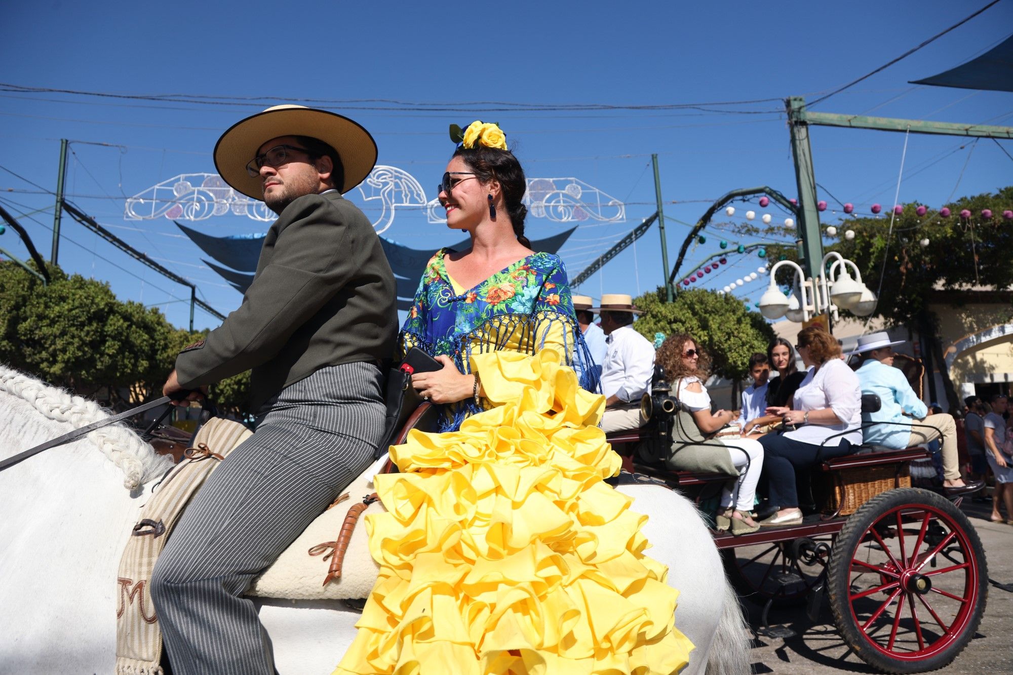 Las imágenes del Cortijo de Tores: La Feria se apura hasta el final