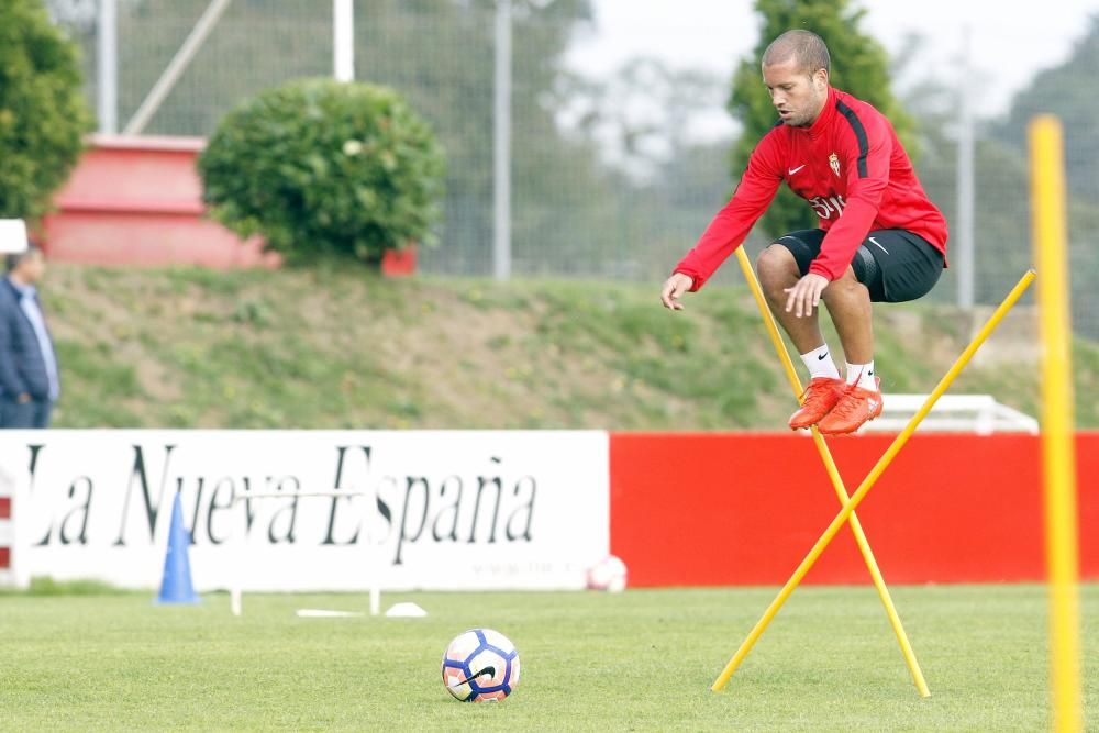 Entrenamiento del Sporting