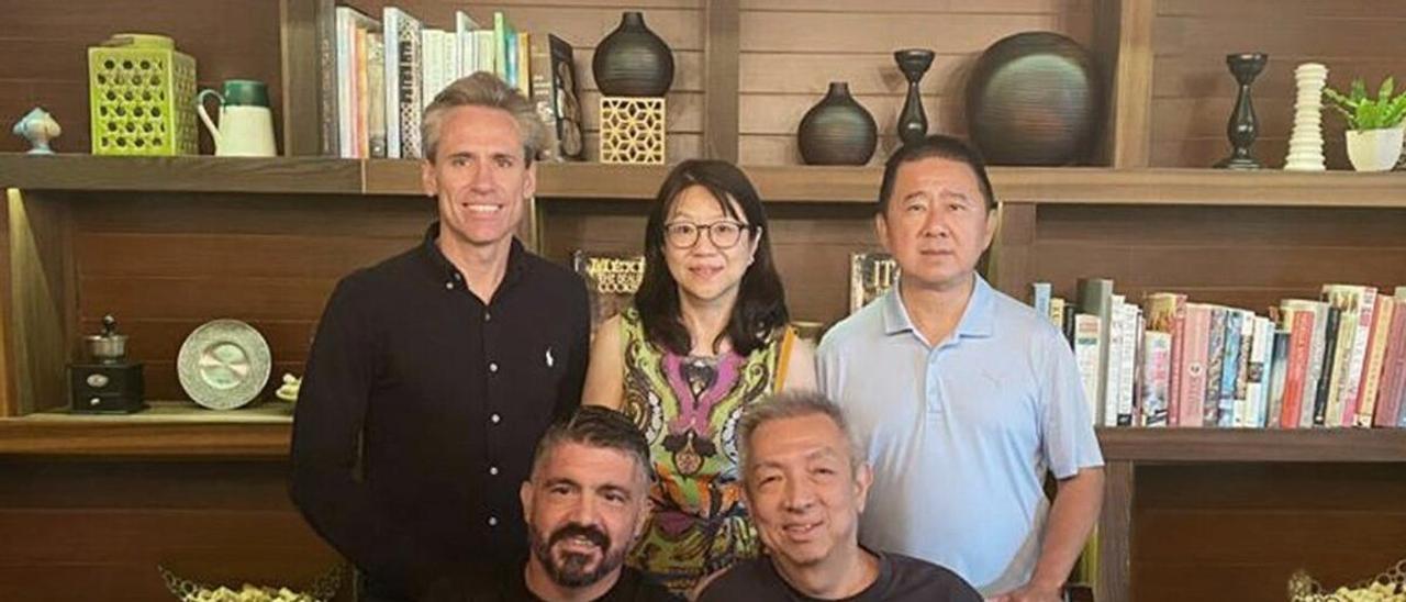 Imagen de la reunión en Singapur