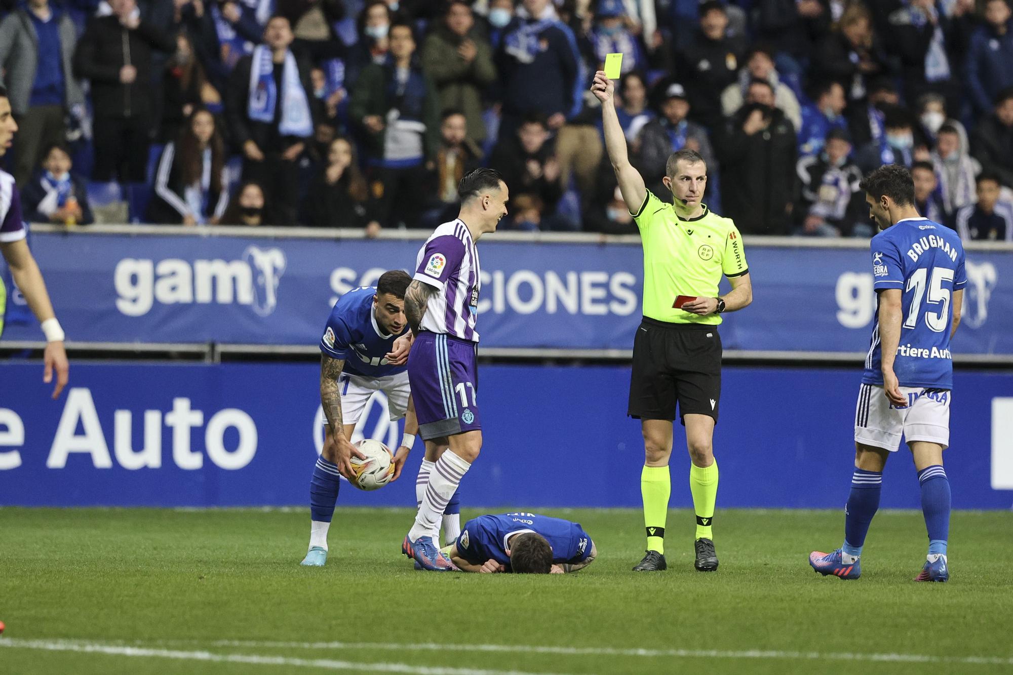 Las mejores imágenes de la victoria del Real Oviedo ante el Valladolid