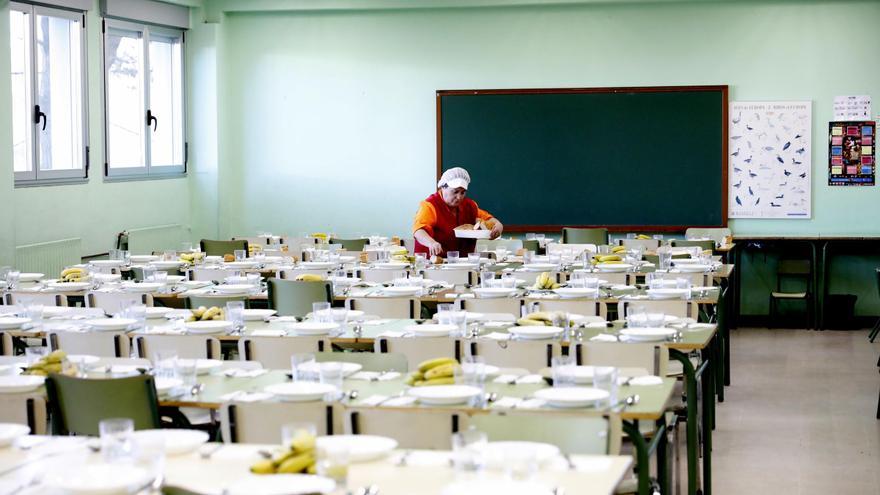 Polémica por el uso de aceite de girasol en los comedores escolares de Gijón