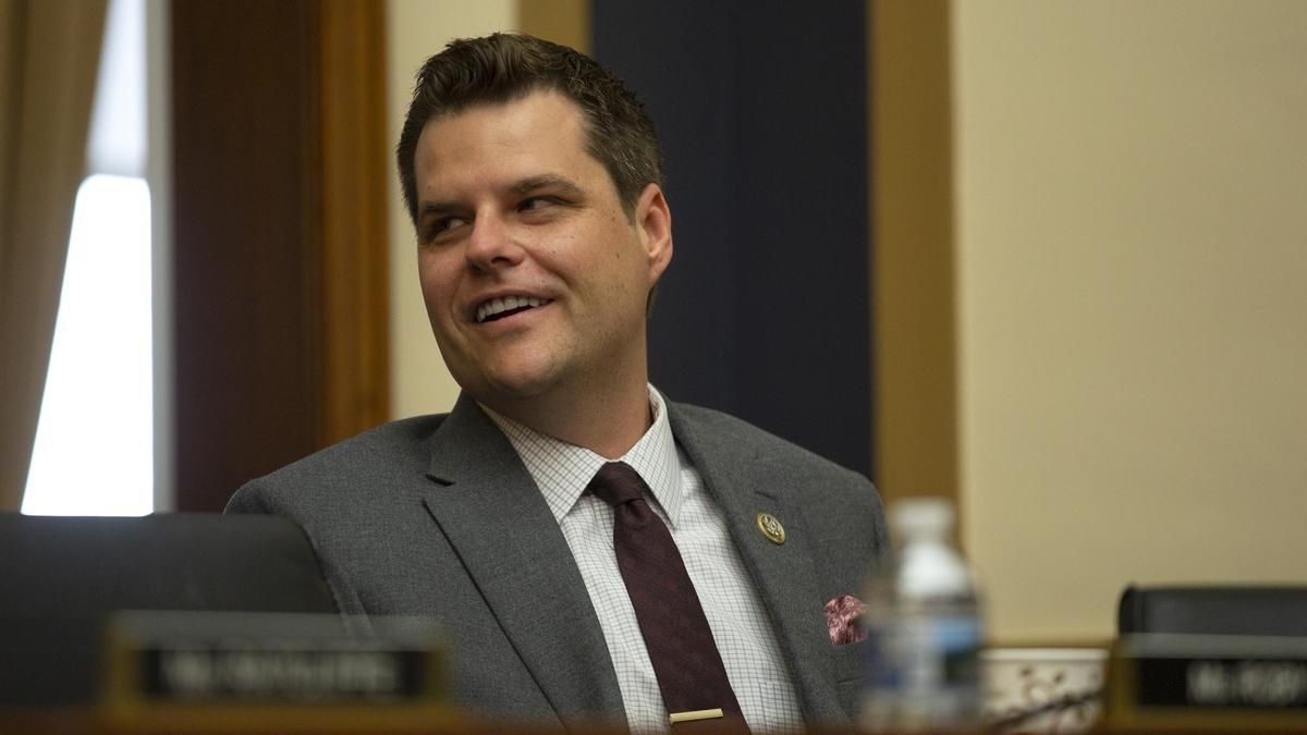 El congresista republicano por Florida Matt Gaetz.