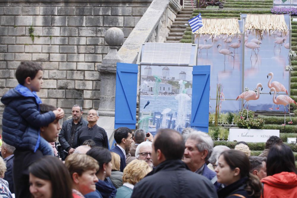 Girona floreix amb «Temps de Flors»