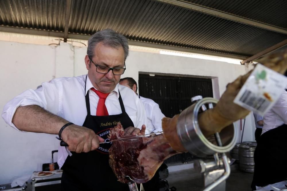 III Encuentro de Cortadores de Jamón de la AECC de Zarandona