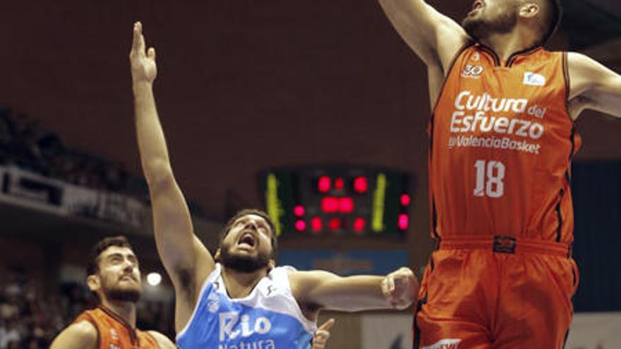 El Valencia Basket tira del talento de Diot para derrotar al Obradoiro