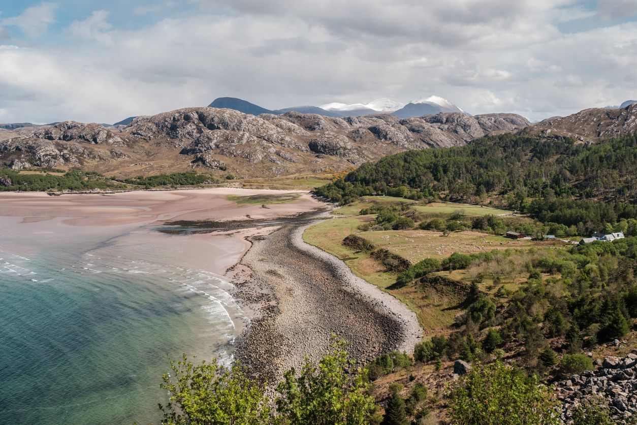 La bahía de Gruinard a día de hoy