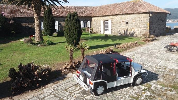 El castillo del Cardenal, a la venta en Corcubión