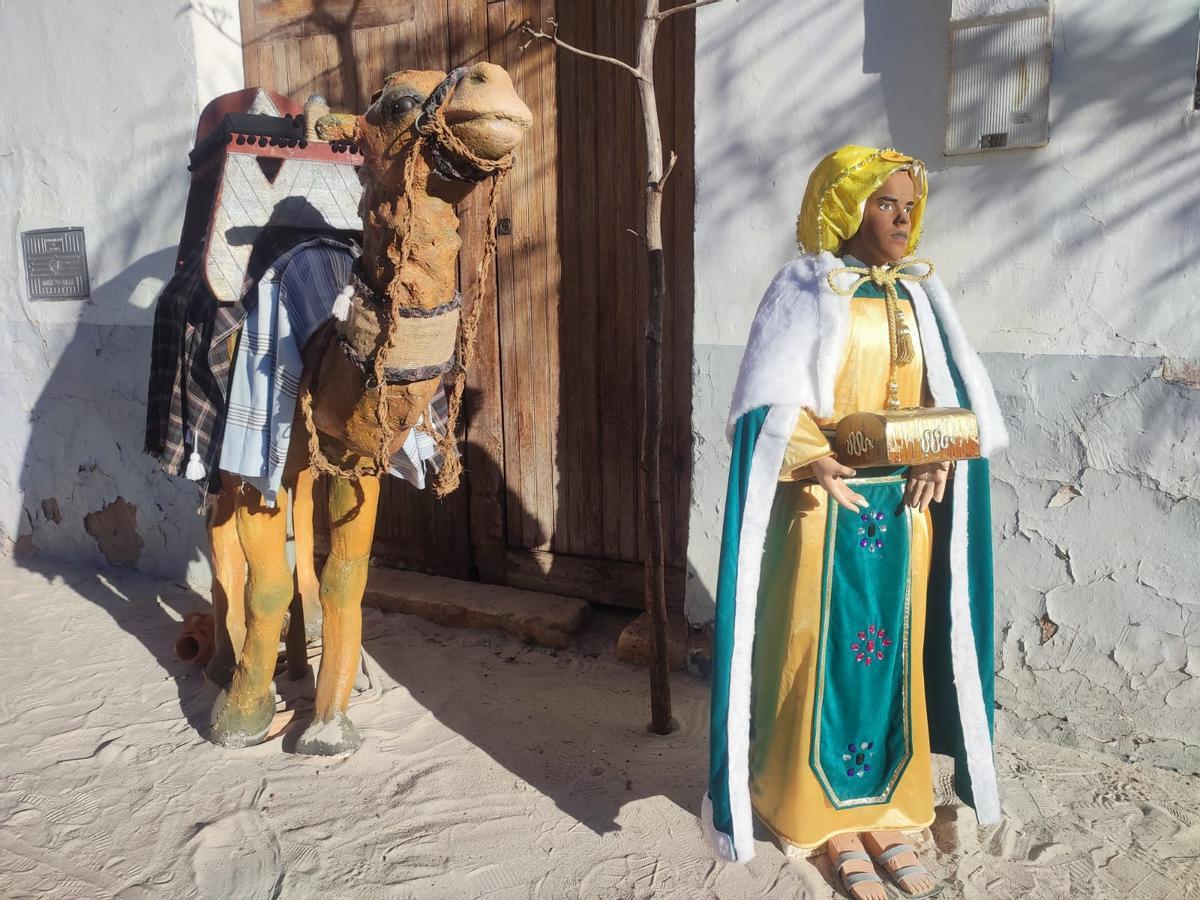 Inauguración del belén a tamaño real de Altura